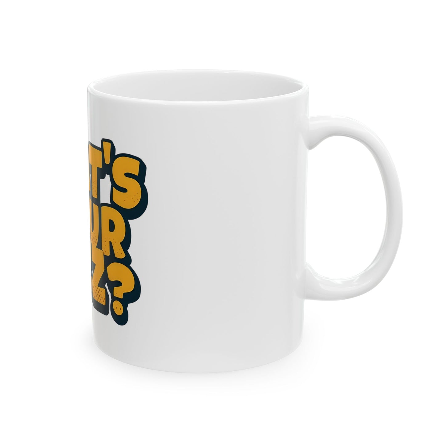 Whimsical Bee Ceramic Mug - Perfect for Coffee Lovers, Bee Enthusiasts, Gift for Friends, Cute Kitchen Decor, Fun Buzzing Vibes
