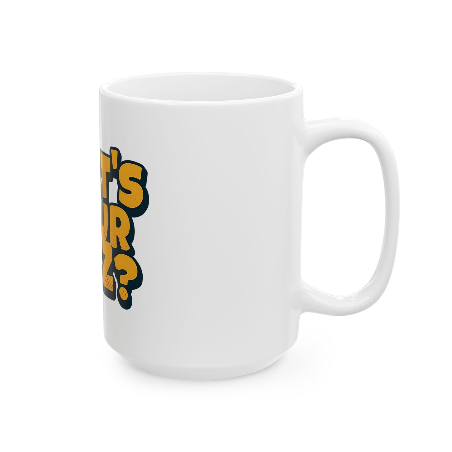 Whimsical Bee Ceramic Mug - Perfect for Coffee Lovers, Bee Enthusiasts, Gift for Friends, Cute Kitchen Decor, Fun Buzzing Vibes