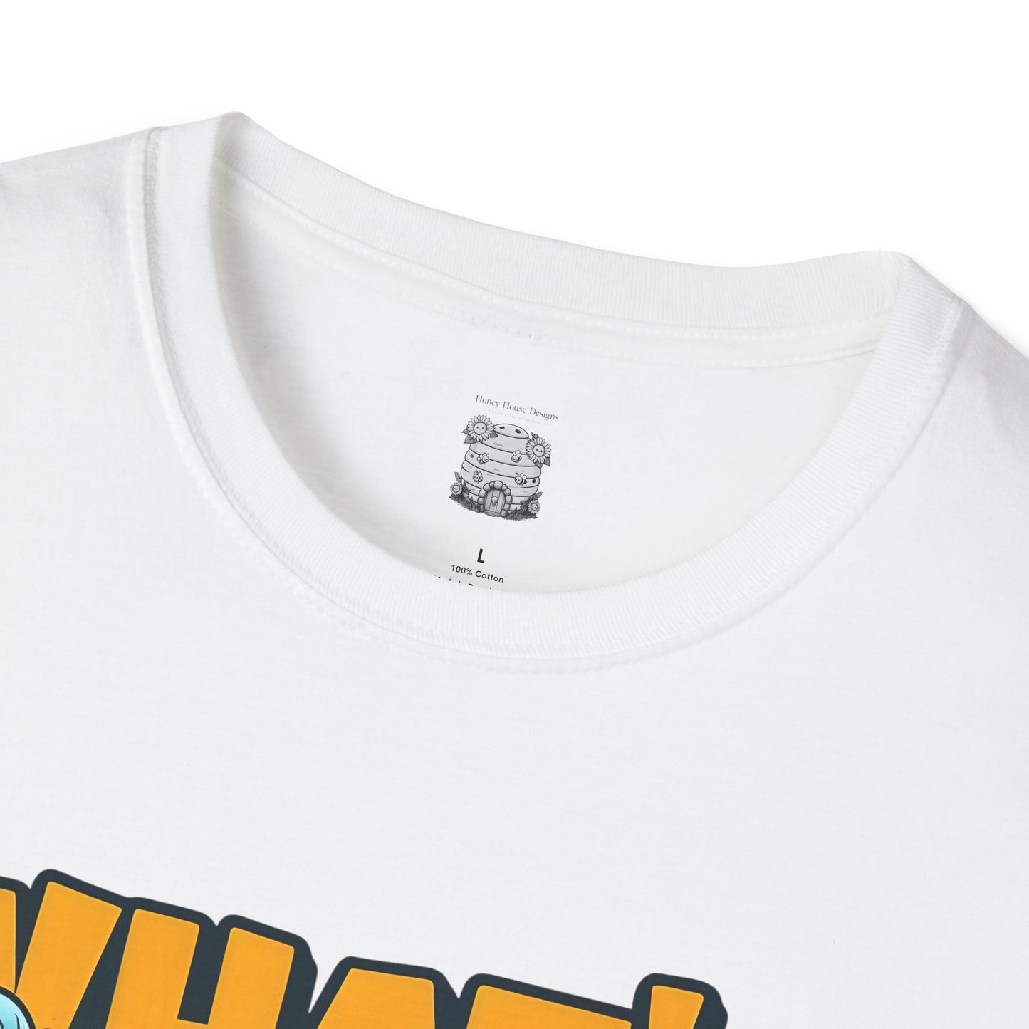Fun Buzzing Bee T-Shirt - What's Your Buzz? Unisex Softstyle Tee